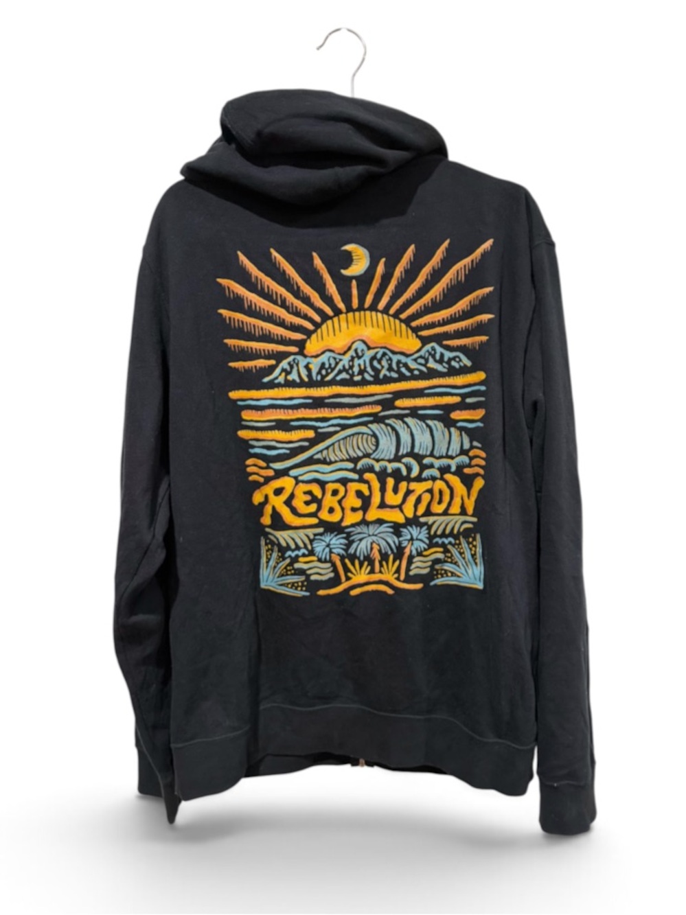 Rebelution Wave Sunrise Zip Hoodie